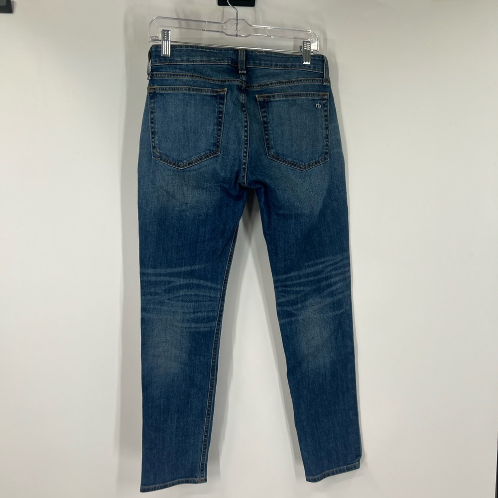 Rag & Bone Dre Low-Rise Slim Boyfriend Jeans in Bellview - Picture 6 of 8